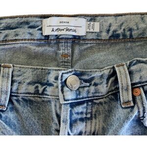 & Other Stories button fly jeans